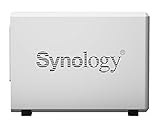 Synology DS218J/4TB-RED 4TB (2x 2TB WD Rot) 2 Bay Desktop NAS-Einheit - 6