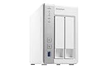 QNAP TS-231P Desktop NAS Gehäuse mit 1 GB DDR3 RAM, Powerful 2-Bay Storage Server - 2