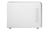 QNAP TS-231P Desktop NAS Gehäuse mit 1 GB DDR3 RAM, Powerful 2-Bay Storage Server - 7