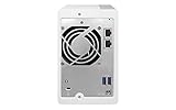 QNAP TS-231P Desktop NAS Gehäuse mit 1 GB DDR3 RAM, Powerful 2-Bay Storage Server - 9
