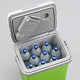 SEVERIN Elektrische Kühlbox mit Kühl- und Warmhaltefunktion, 20 L, Inkl. 2 Anschlüsse: 220-240V/12V DC, KB 2922, Grün-Grau - 3