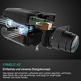 Beamer,3000 Lumen ABOX 2018 Aktualisierte Mini LED Projektor,+60% Helligkeit Full HD 1080P,unterstützt HDMI USB SD VGA AV für Amazon Firestick,Laptop,Smartphone perfekt für Fußballspiele,Filme - 4