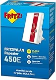 AVM FRITZ!WLAN Repeater 450E (450 Mbit/s, Gigabit LAN, WPA2), weiß,  deutschsprachige Version - 3