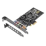 Creative Sound Blaster Audigy FX PCIe-Soundkarte (SBX Pro Studio, 5.1-Surround-Sound, leistungsstarker Kopfhörerverstärker) - 2