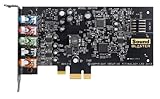 Creative Sound Blaster Audigy FX PCIe-Soundkarte (SBX Pro Studio, 5.1-Surround-Sound, leistungsstarker Kopfhörerverstärker) - 6