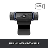 Logitech C920 HD Pro Webcam (Videogespräche und -aufnahmen in Full HD und 1080p, dualer Stereo-Sound, Gaming-Streams, zwei Mikrofone, klein, vielseitig, anpassbar) schwarz - 3