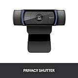 Logitech C920 HD Pro Webcam (Videogespräche und -aufnahmen in Full HD und 1080p, dualer Stereo-Sound, Gaming-Streams, zwei Mikrofone, klein, vielseitig, anpassbar) schwarz - 5