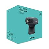 Logitech C270 HD Webcam (720p) schwarz - 7
