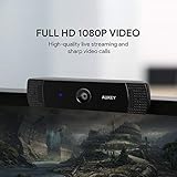 AUKEY Webcam 1080P Full HD mit Stereo Mikrofon, PC Kamera für Video Chat und Aufnahme, Kompatibel mit Windows, Mac und Android - 4