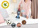 AEG Ergorapido CX7-2-45AN ANIMAL beutel- und kabelloser 2in1 Akku-Handstaubsauger inkl. zusätzlicher Elektrosaugbürste und Zubehör für den Handstaubsauger, bis zu 45 Minuten Laufzeit, Rot - 3