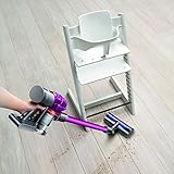 Dyson V7 Motorhead beutel- und kabelloser Handstaubsauger (inkl. Elektrobürste mit Direktantrieb, Fugendüse und Kombidüse, mit Nickel-Mangan-Cobalt Akku, Wandhalterung und Ladestation) - 6