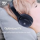 TaoTronics Noise Cancelling Kopfhörer Bluetooth Kopfhörer Over Ear mit aktiver Rauschunterdrückung 25 Std. Laufzeit, TT-BH22 mit eingebauten Mikro CVC 6.0, duale 40 mm Tieftontöner, Faltbare Ohrhörer - 4
