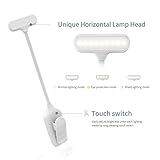 OCOOPA LED Klemmleuchte Leselampe, Wiederaufladbar LED Leseleuchte, Tragbare und Dimmbares Leselicht, 360° Flexibel Schreibtischlampe mit Clip und USB-Kabel - 3