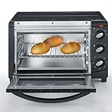 SEVERIN TO 2060 Back- und Toastofen (1.500 W, Inkl. Grillrost und Backblech, 20 L) silber/schwarz - 3