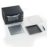 SEVERIN TO 2060 Back- und Toastofen (1.500 W, Inkl. Grillrost und Backblech, 20 L) silber/schwarz - 6