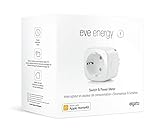 Eve Energy - Smarte Steckdose, TÜV zertifiziert, Verbrauchsmessung, integrierte Zeitpläne, schaltet Geräte ein & aus, Sprachsteuerung, keine Bridge erforderlich, Bluetooth Low Energy (Apple HomeKit) - 6