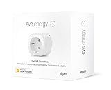 Eve Energy - Smarte Steckdose, TÜV zertifiziert, Verbrauchsmessung, integrierte Zeitpläne, schaltet Geräte ein & aus, Sprachsteuerung, keine Bridge erforderlich, Bluetooth Low Energy (Apple HomeKit) - 7