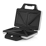 WMF LONO Sandwichtoaster, Sandwichmaker, für 2 Standard- oder XXL-Toasts, 2-stufige Höhenanpassung für mehr Füllung, cromargan matt/silber [Energieklasse A-C] - 2