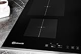 Bauknecht CTAI 9640 IN Induktions Kochfeld / 4 Heizelemente / 60 cm / Simmer Funktion / Edelstahl - 7