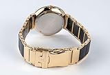 JACQUES LEMANS Damenuhr Monaco Metallband/High-Tech-Ceramic massiv Edelstahl ip-Gold 1-1866E - 2
