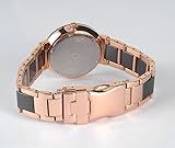 JACQUES LEMANS Damenuhr   Metallband massiv Edelstahl ip-rosé  42-3C - 3