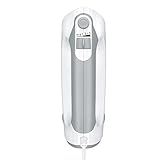 Bosch MFQ36400 ErgoMixx Handrührer (450 W, spülmaschinengeeignet, geringes Gewicht, leise, 5 Geschwindigkeitsstufen, leicht zu reinigen) weiß/grau - 4
