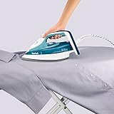 Tefal FV4680 Dampfbügeleisen Ultragliss, 2.400 W, 120 g Dampfstoß, Durilium Bügelsohle, Türkisblau/Weiß - 5