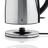 WMF Stelio Wasserkocher, 1,7 l, 2400 W, Wasserstandsanzeige beleuchtet, Kalk Wasserfilter, cromargan matt/silber - 4