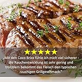 Grill Republic Kokos Briketts Grillbriketts Kokoskohlen für Den Kugel- und Standgrill | Nachhaltig, Hoher Heizwert und 3X Längere Brenndauer | 17kg - 5