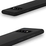 Liamoo Hülle kompatibel mit Samsung Galaxy S10 vollfarbige TPU Schutzhülle - Case - flexibel Schutz Cover in Schwarz - 5