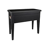 Elho Green Basics Anzucht Tisch Xxl - Übertopf - Lebhaft Schwarz - Draußen  - L 75.5 x W 36.5 x H 65.1 cm - 8
