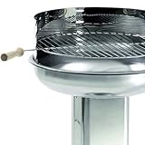Grillchef by Landmann Holzkohle - Säulengrill, Silber, 58 x 42 x 84 cm - 3