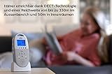 Philips Avent SCD580/00 Audio-Babyphone mit DECT-Technologie, Smart Eco Mode, Sternenhimmel, Gegensprechfunktion, weiß - 3