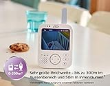 Philips AVENT SCD843/26 Video-Babyphone, 3,5 Zoll Farbdisplay, Eco-Mode, Gegensprechfunktion, Nachtlicht, weiß-grau - 4
