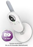 Philips AVENT SCD843/26 Video-Babyphone, 3,5 Zoll Farbdisplay, Eco-Mode, Gegensprechfunktion, Nachtlicht, weiß-grau - 6