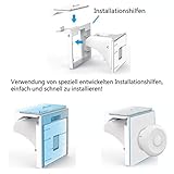 Dokon Baby Sicherheit Magnetisches Schrankschloss, die unsichtbare Kindersicherung für Schranktür und Schubladen, ohne Bohren und Schrauben (10 Schlösser + 2 Schlüssel) - 3