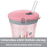 NUK Action Cup 230 ml, weicher Trinkhalm, auslaufsicher, ab 12 Monaten, BPA-frei - 4