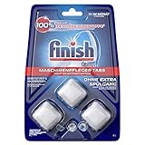 Finish Maschinenpfleger Tabs,  Spülmaschinenreiniger, Maschinenpfleger gegen Schmutz- und Fettreste, 3er Pack (3 x 3 Stück) - 2
