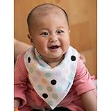 8er Dreieckstücher Baby Mädchen Lätzchen Halstücher Spucktuch Set Baumwolle mit Druckknöpfen YOOFOSS - 3