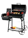 Tepro Holzkohlengrill Smoker Biloxi, Schwarz - 11