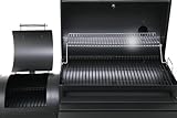 Tepro Holzkohlengrill Smoker Biloxi, Schwarz - 8