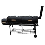 Festnight Smokers Grill Barbecue-Grill Grillwagen Camping Outdoor Picknick-Grills 173 x 51 x 141 cm - 2