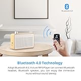 Victure Bluetooth MP3 Player 8GB Mini Sport Musik Player mit Clip, 30 Stunden Wiedergabe Musikplayer mit FM Radio, Unterstützt bis 64 GB SD Karte - 2