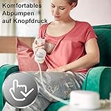Philips Avent SCF332/31 Elektrische Komfort-Einzelmilchpumpe, inkl. Naturnah-Flasche, weiß - 3