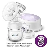 Philips Avent SCF332/31 Elektrische Komfort-Einzelmilchpumpe, inkl. Naturnah-Flasche, weiß - 4