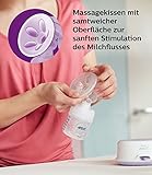 Philips Avent SCF332/31 Elektrische Komfort-Einzelmilchpumpe, inkl. Naturnah-Flasche, weiß - 5