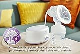 Philips Avent SCF332/31 Elektrische Komfort-Einzelmilchpumpe, inkl. Naturnah-Flasche, weiß - 7