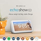 Wir stellen vor: Echo Show 5 – kompaktes Smart Display mit Alexa, Weiß - 2