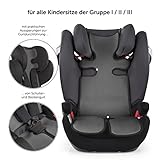 Atmungsaktive Sommer Sitzeinlage, Sitzauflage für Kinderwagen, Buggy, Kindersitz und Babyschale - Kühlt und schützt den Sitzbezug vor Flecken - 5