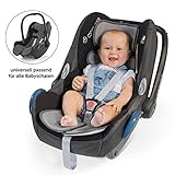 Atmungsaktive Sommer Sitzeinlage, Sitzauflage für Kinderwagen, Buggy, Kindersitz und Babyschale - Kühlt und schützt den Sitzbezug vor Flecken - 6
